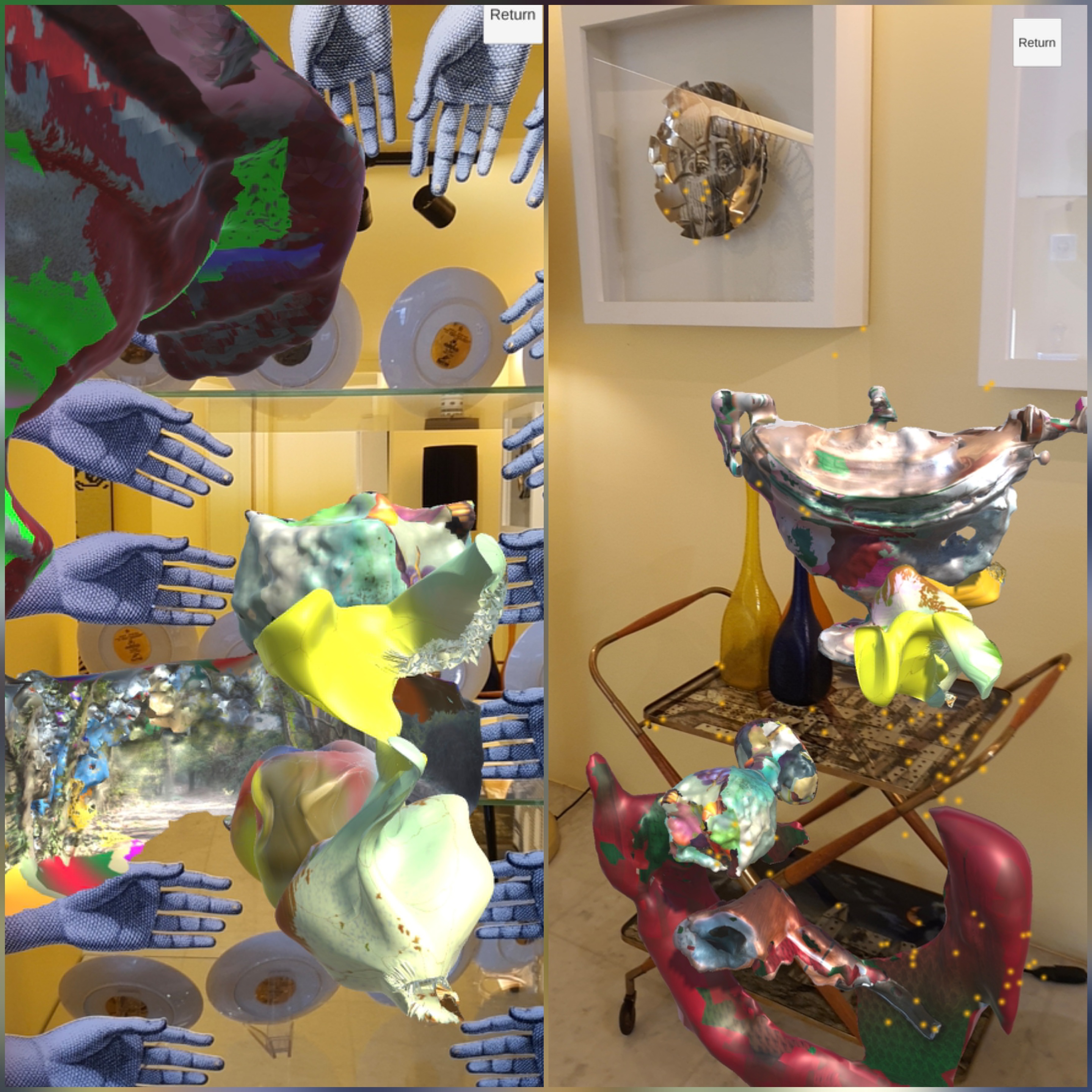 AR sculpture by Chiara Passa